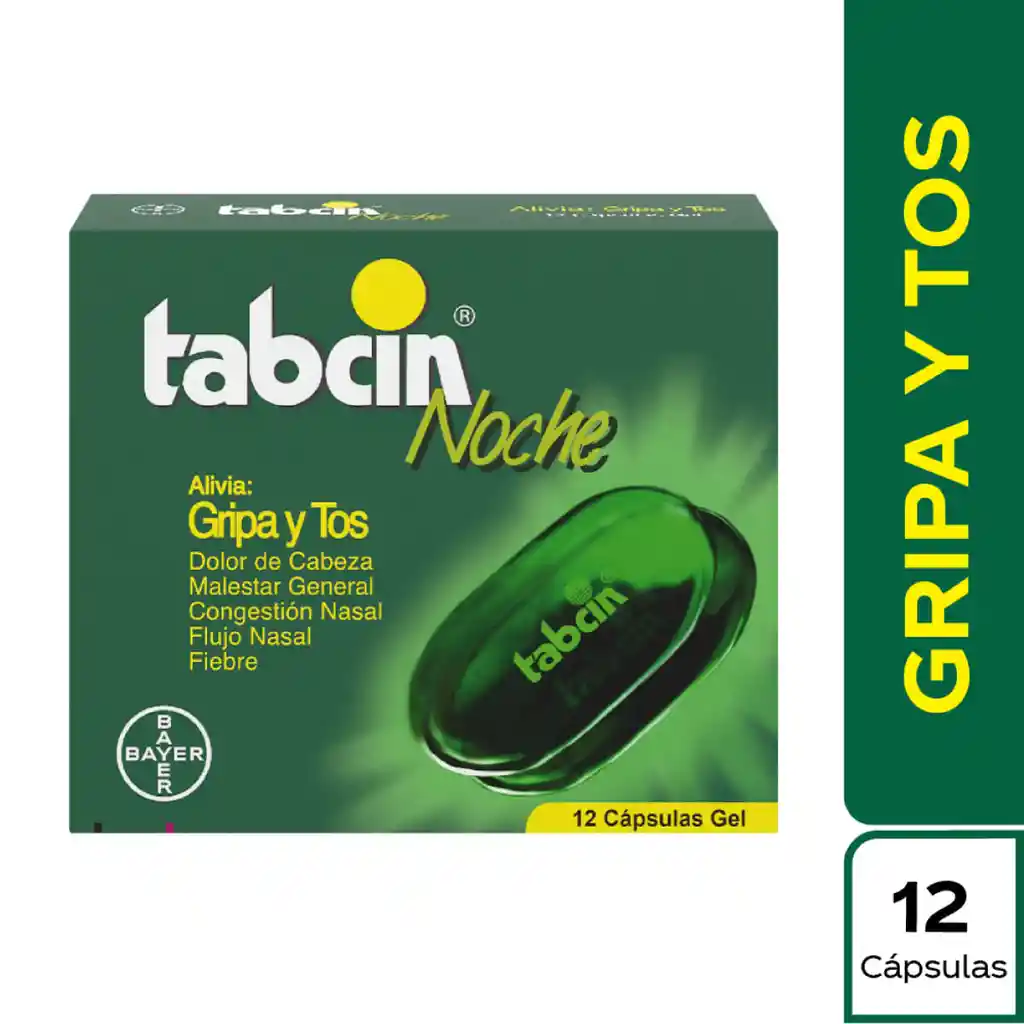 Tabcin Noche Cápsula Blanda