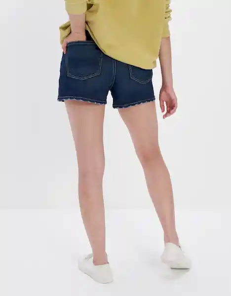 Short Mujer Azul Talla 2 400381174794 American Eagle