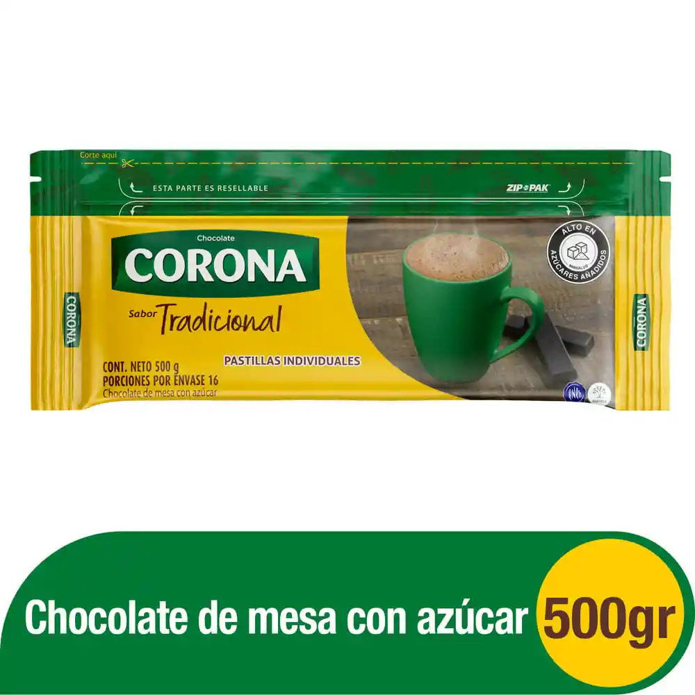 Corona Chocolate Sabor Tradicional