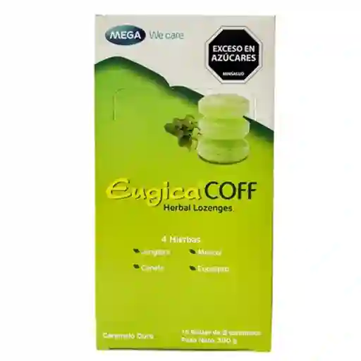 Eugica Coff Herbal Lozenges Caramelo