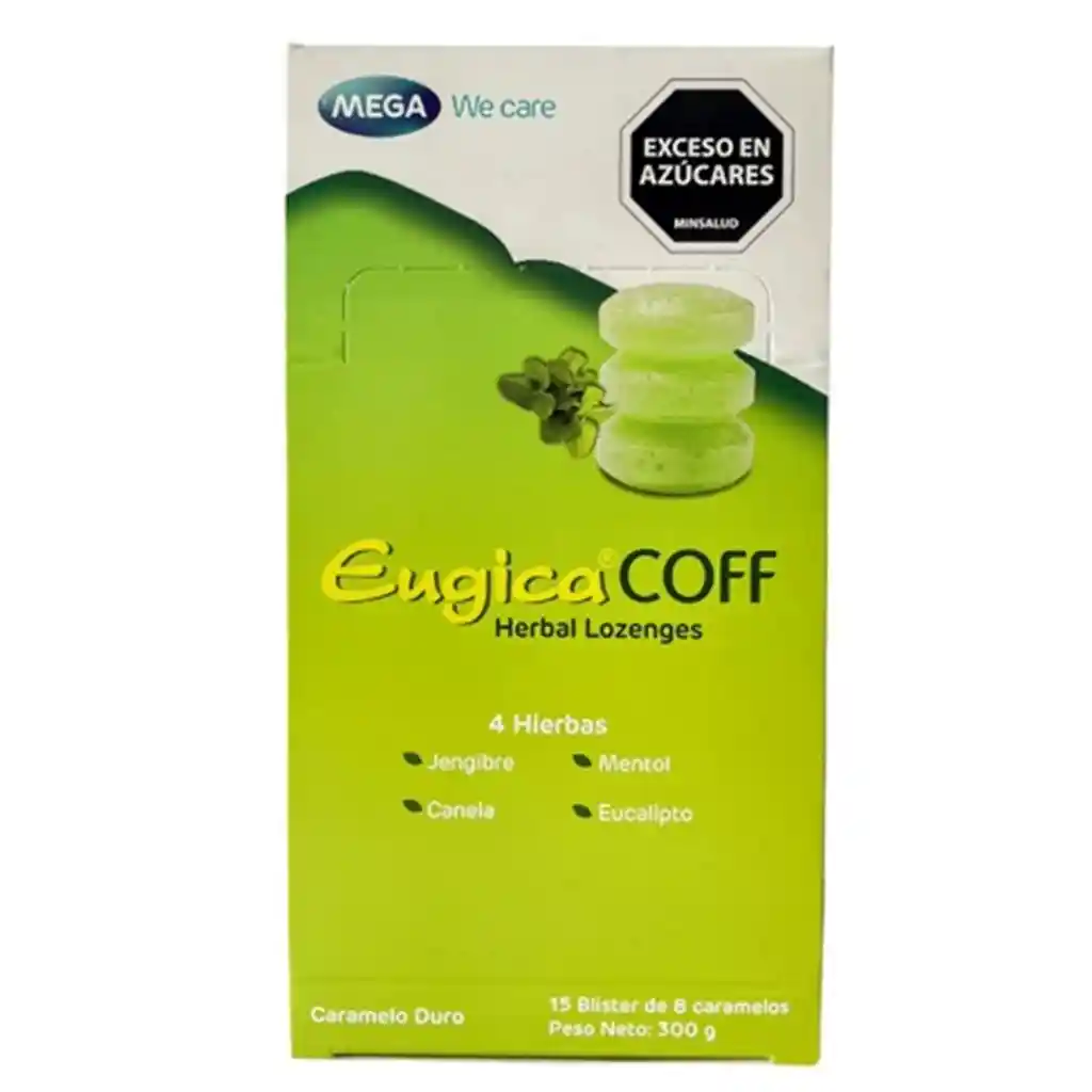 Eugica Coff Herbal Lozenges Caramelo