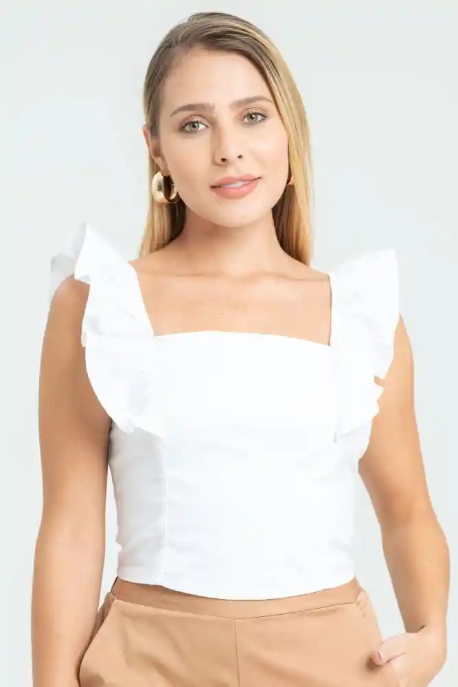 Blusa Bolero Resortada