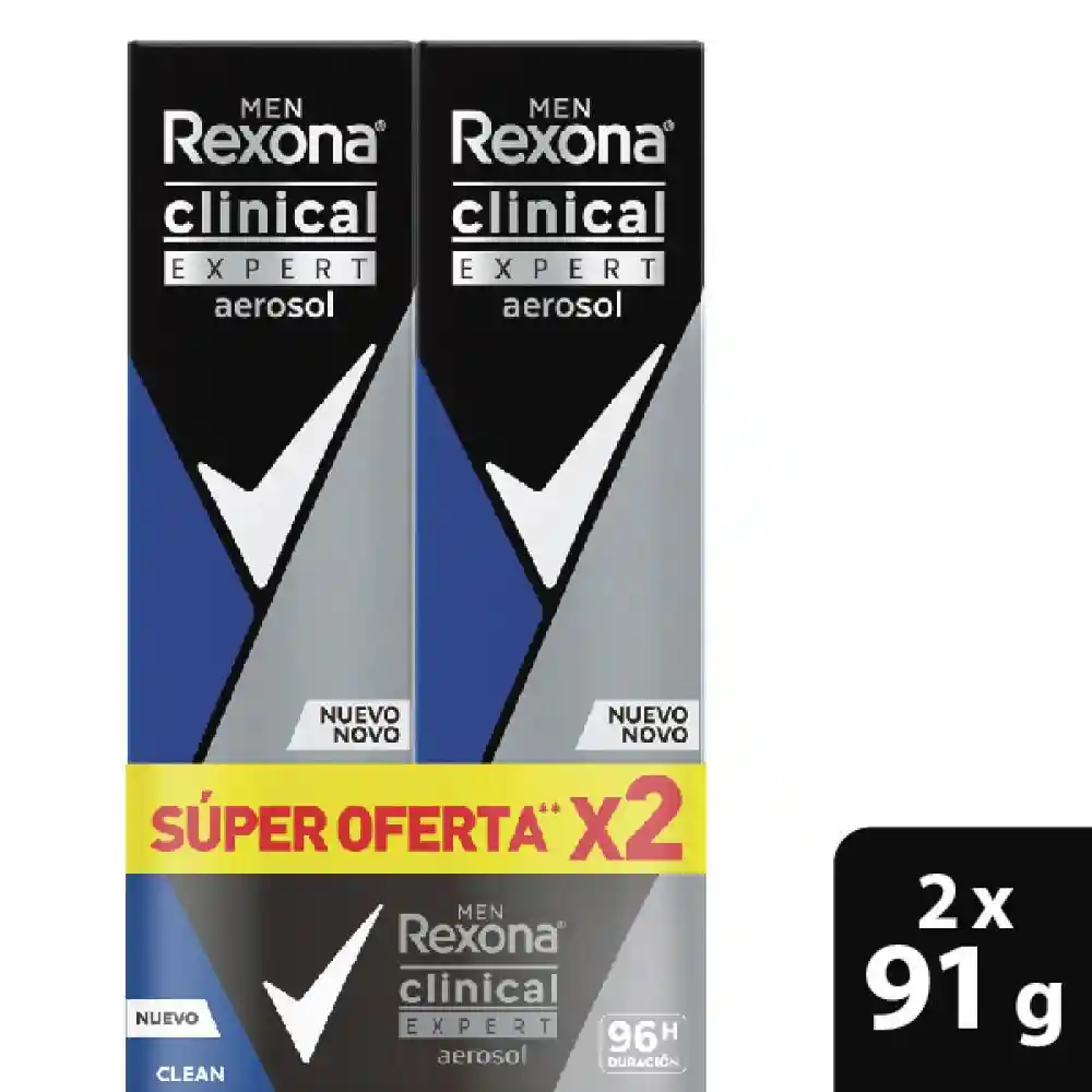 Rexona Clinical Desodorante en Aerosol