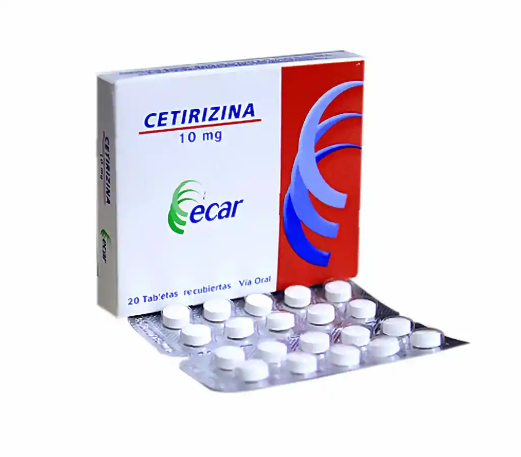 Ecar Cetirizina (10 mg)