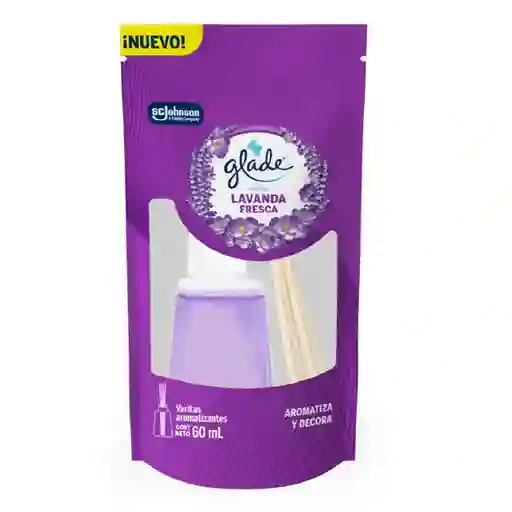 Glade Ambientador Varitas Lavanda Fresca