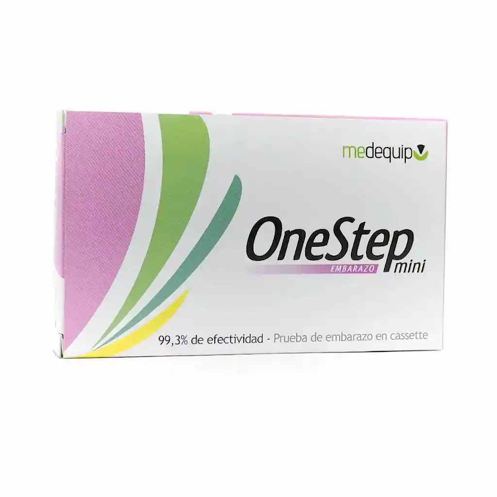 ONE STEP Mini Prueba De Embarazo Casette