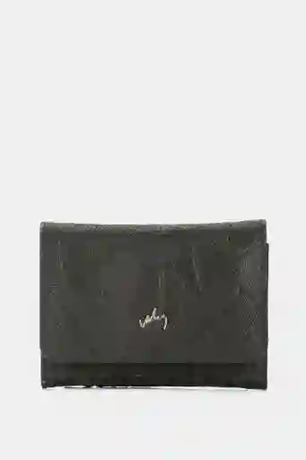 Billetera Colory de Cuero Para Mujer Grabado Placa Palmeras