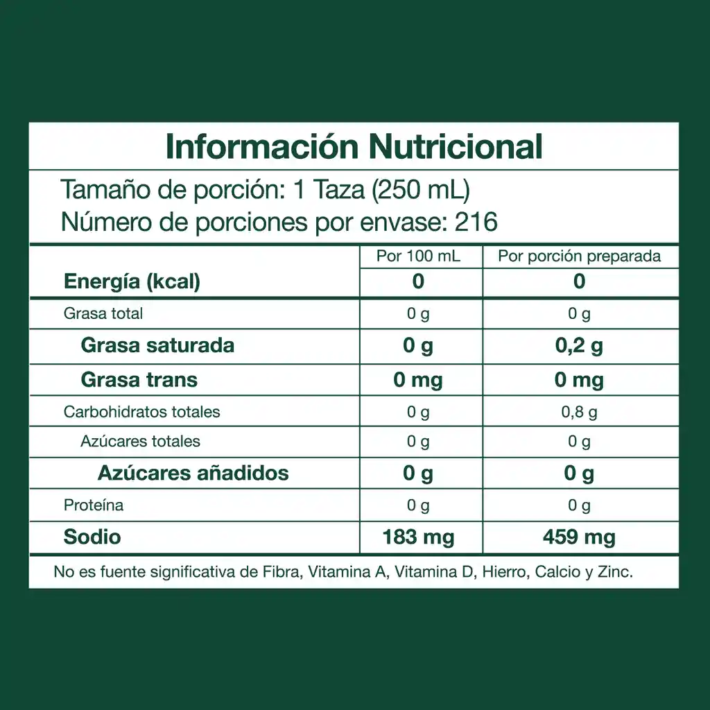Caldo RICO deshidratado con verduras 54 cubos x 594g