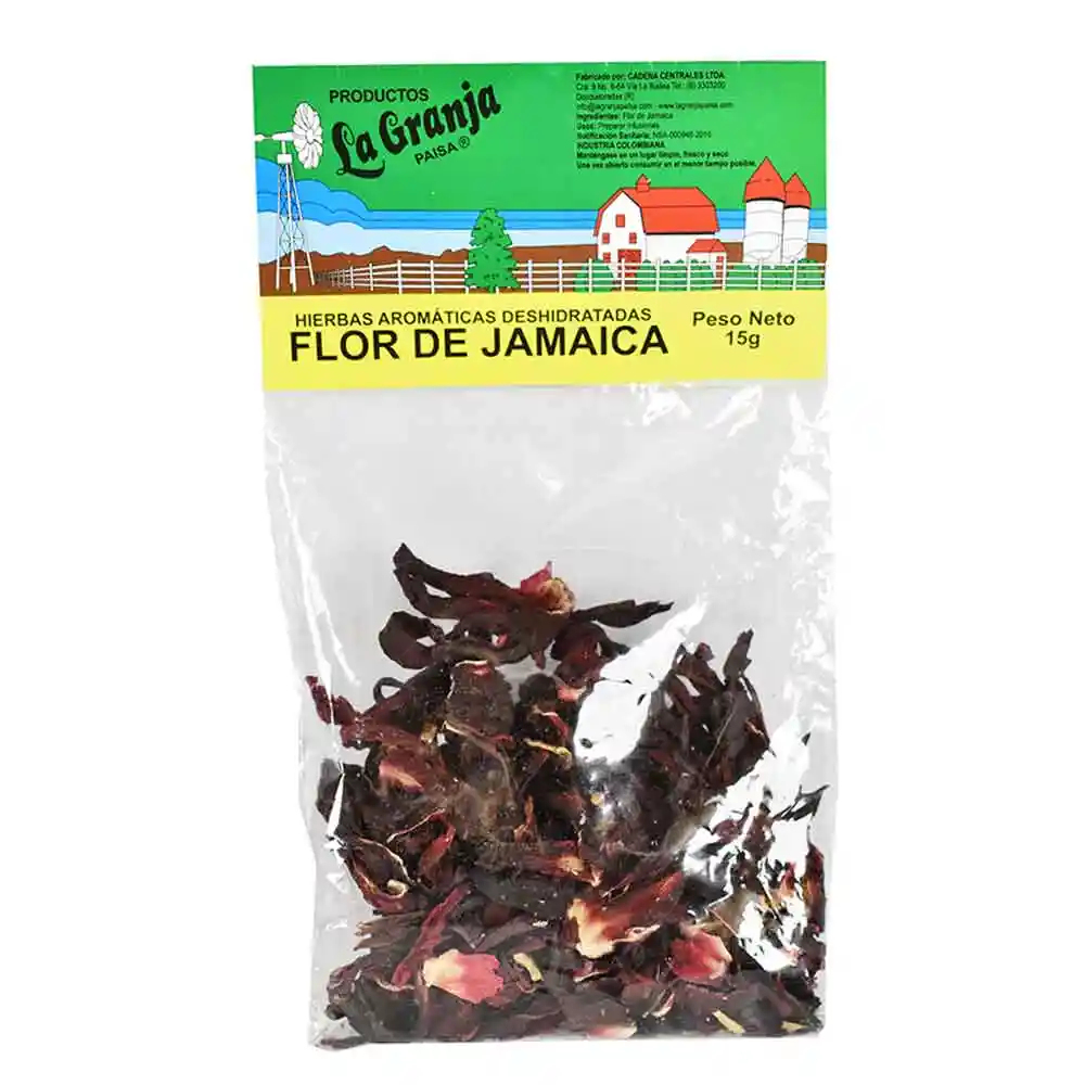 La Granja Paisa Aromática Flor de Jamaica