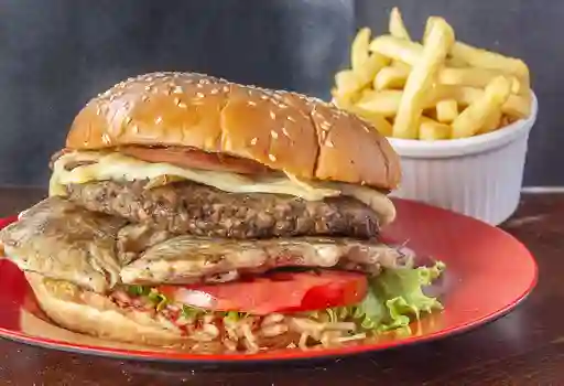 Combo Hamburguesa Mixta,mas Gaseosa 250.