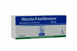 Recipe Hioscina N-Butilbromuro (10 mg)