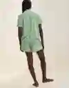 Short de Pijama Aerie Verde Talla SMALL 1759308 American Eagle
