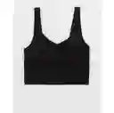 Top Deportivo Aerie Negro Talla SMALL American Eagle