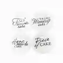 Set Plato Cake Ambiente Gourmet