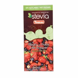 Torras Barra de Chocolate Negro con Stevia y Frutos del Bosque