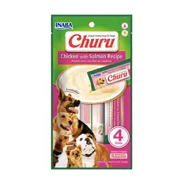 Churu Snack para Perro Sabor Pollo y Salmón
