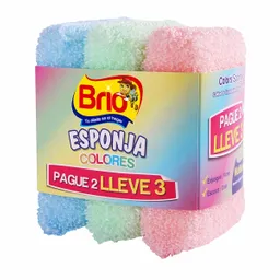 Brio Esponjas de Colores