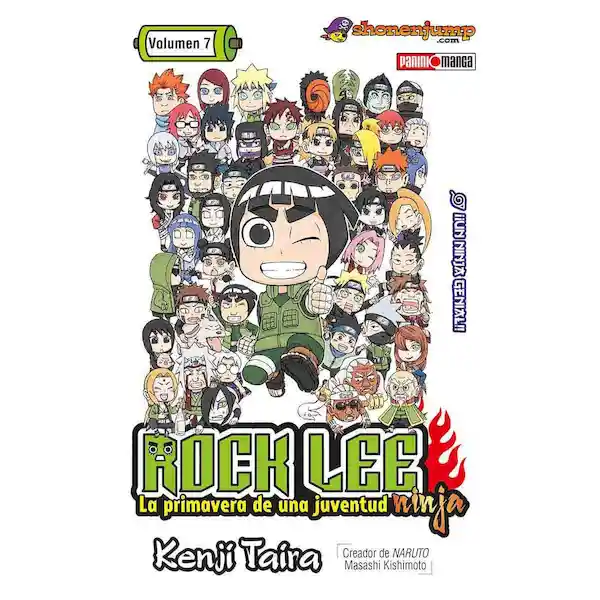 Manga Rock Lee N.7 - Panini