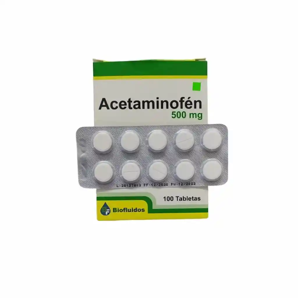 Acetaminofen Quibi(500 Mg)