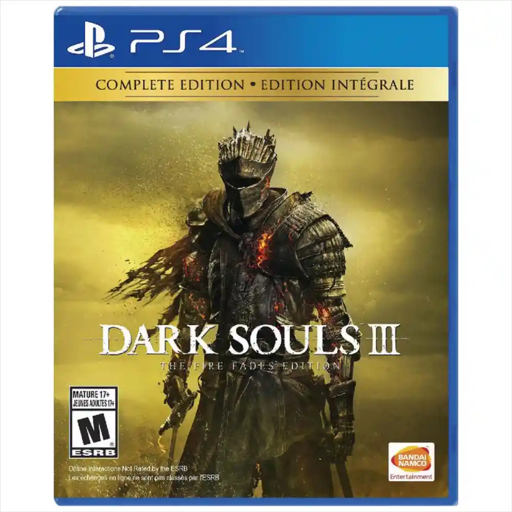 Videojuego Dark Souls 3 The Fire Fades Edition Playstation 4