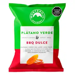 Platanos Monte Rojo Verdes Bbq Dulce (100 Gr)