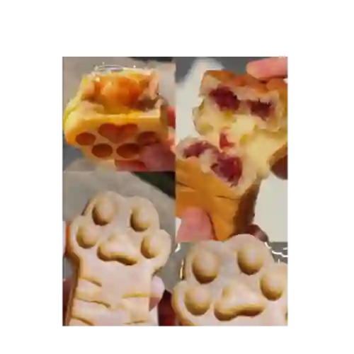 Michi Gofre Durazno y Manzana X5