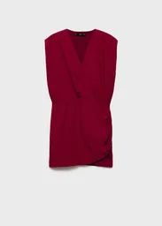 Vestido Vene Granate Talla XS Mujer Mango