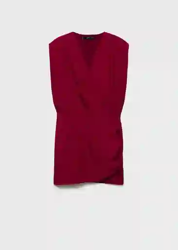 Vestido Vene Granate Talla XS Mujer Mango