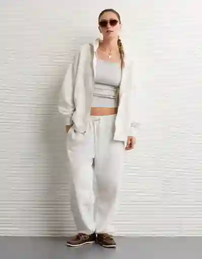 Buzo Mujer Gris Talla MEDIUM 2825006 American Eagle