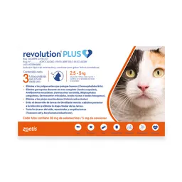 Revolution Antipulgas y Garrapatas para Gatos Plus