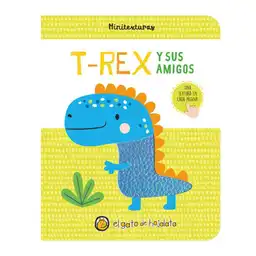 Mini Texturas T-rex y Sus Amigos El Gato de Hojalata