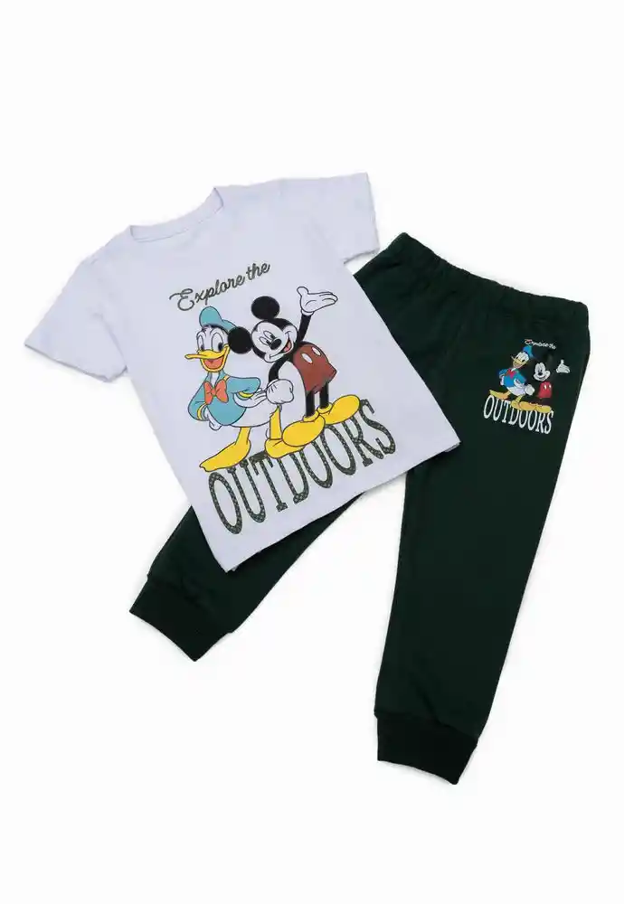 Conjunto Largo 4t-blanco