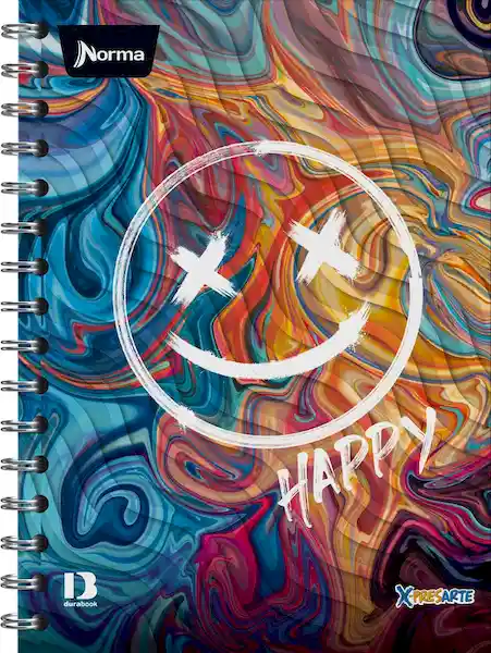 Norma Cuaderno Mixto X-Presarte Argollado Happy