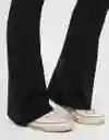 American Eagle Legging Flare de Tiro Alto Negro Real Talla M