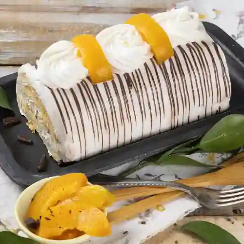 Brazo de Reina Melocotón