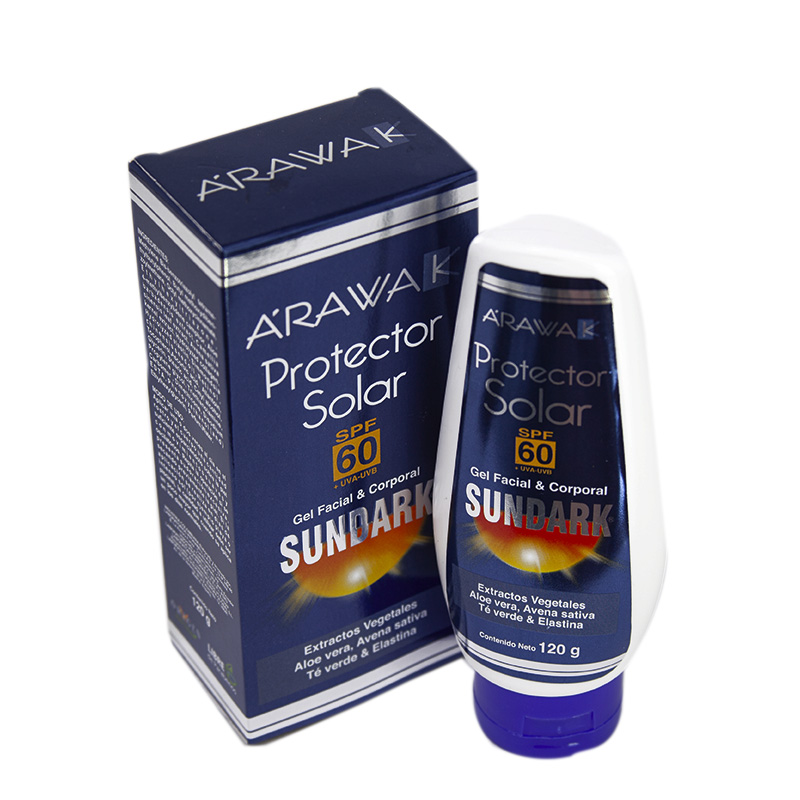 Sundark Protector Solar con Extractos Vegetales SPF 60 120 g