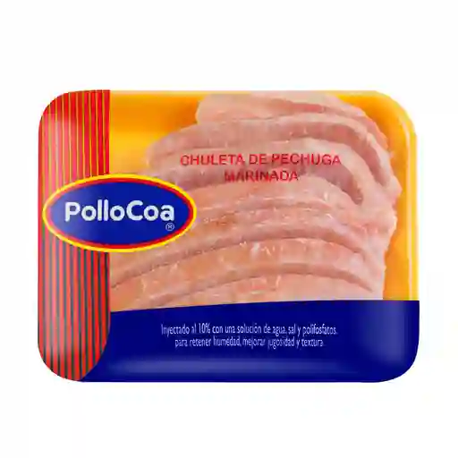 Pollocoa Chuleta de Pechuga de Pollo Marinada