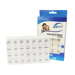 Pastillero de Bandeja Fs-5758 Berri Tri Health Group Sas