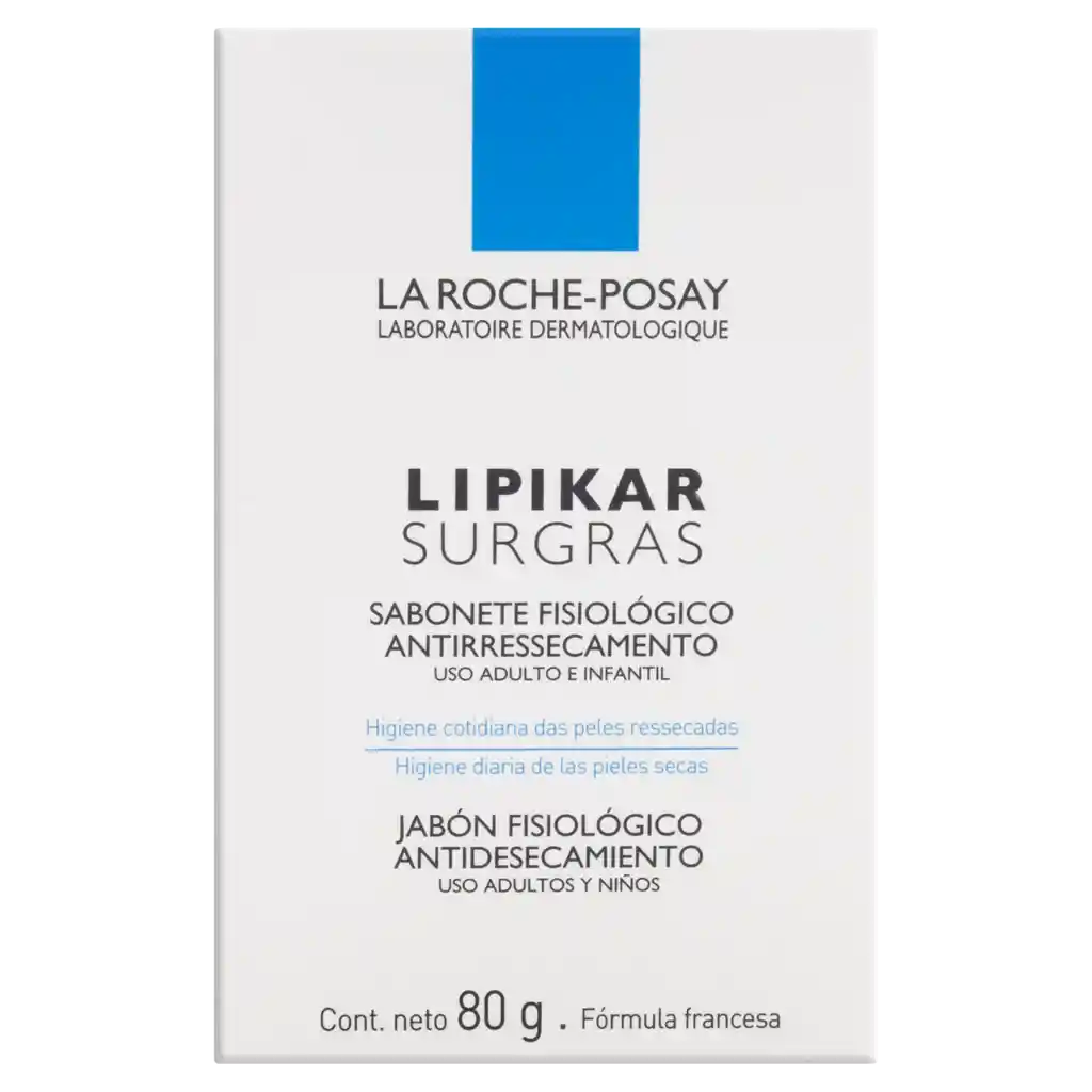 La Roche-Posay Jabón en Barra Fisiológico Lipikar Surgras