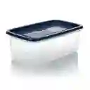 Recipiente Plastico Rectangular Azul