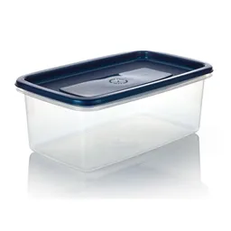 Recipiente Plastico Rectangular Azul
