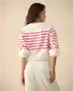 Suéter Tejido Crudo Novia Claro Talla L 661G204 Esprit