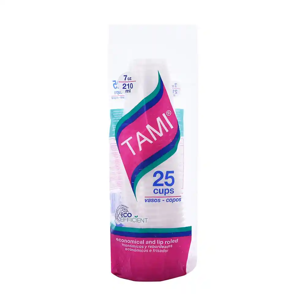 Tami Vasos Desechables de 7 Oz