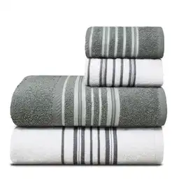 Setx4 2/40x60+2/65x130 en 350gm Gris
