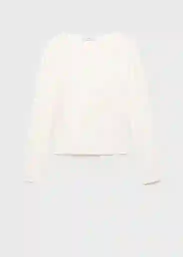 Jersey Rira Crudo Talla S Mujer Mango