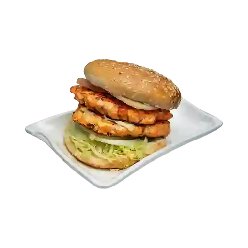 Hamburguesa Doble Pollo