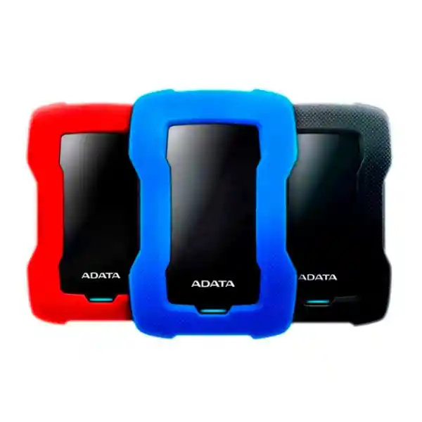 Adata Disco Duro Externo Antigolpes Hd330 2 Tb 3.1 Roja