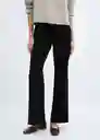 Pantalón Chloe Negro Talla 34 Mujer Mango