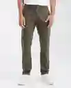 Pantalón Colors Masculino Verde Selvoso Talla 34 Chevignon
