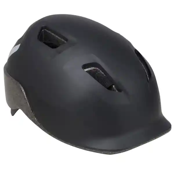 Btwin Casco Para Ciclismo de Ciudad 100 Negro Talla L